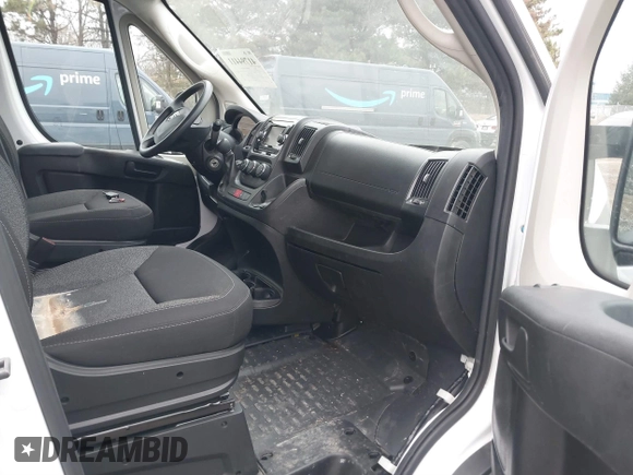 2021 Ram ProMaster Cargo with VIN 3C6MRVJG0ME520526, listed as a IAAI auction lot 41794411 with 35,356 mi miles and . Bid and sale history available at carsss.com. Image 5.
