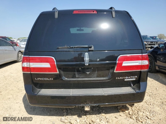 2008 Lincoln Navigator with VIN 5LMFU27528LJ14967, listed as a Copart auction lot 50451105 with 117,131 mi miles and Clean Title. Bid and sale history available at carsss.com. Image 6.