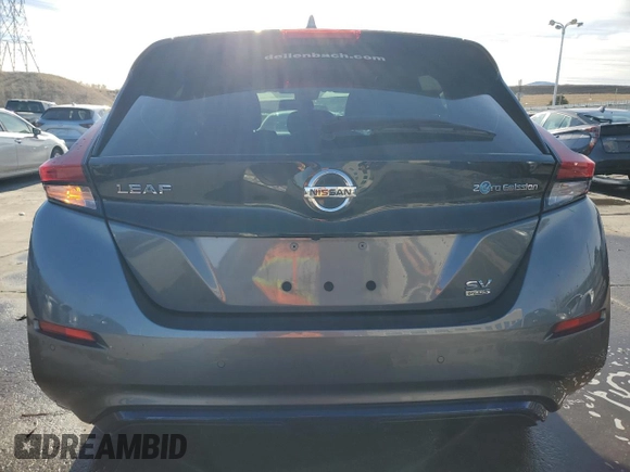 2020 Nissan LEAF SV Plus with VIN 1N4BZ1CP6LC301572, listed as a Copart auction lot 85674154 with 74,206 mi miles and Clean Title. Bid and sale history available at DreamBid. Image 6.