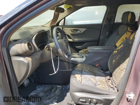 2023 Chevrolet Blazer LT с VIN 3GNKBCR43PS159485, выставлен на аукционе Copart как лот 54004735 с пробегом Не указан миль и Списание • Salvage title. История ставок и продаж доступна на DreamBid. Изображение 7.