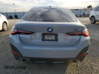 2023 BMW i4 eDrive40 with VIN WBY73AW07PFN84759, listed as a Copart auction lot 40086844 with 11,628 mi miles. Bid and sale history available at carsss.com. Image 6.