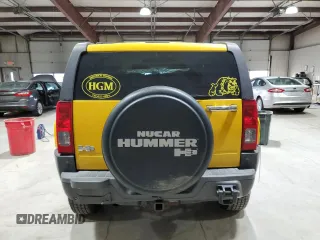2007 Hummer H3 SUV with VIN 5GTDN13E478149936, listed as a Copart auction lot 85971444 with 95,880 mi miles and Salvage Title. Bid and sale history available at DreamBid. Image 6.