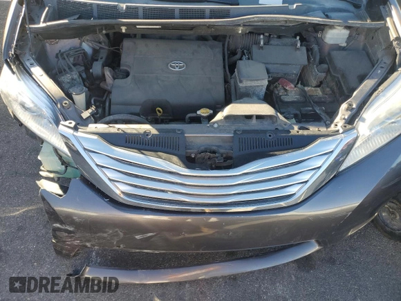 2011 Toyota Sienna LE AAS with VIN 5TDKK3DC1BS165001, listed as a Copart auction lot 46699345 with 253,382 mi miles and Salvage Title. Bid and sale history available at DreamBid. Image 12.