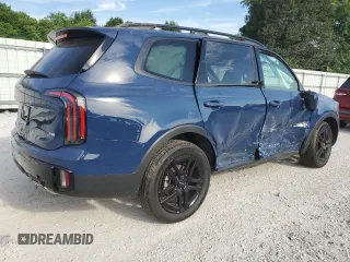 2024 Kia Telluride EX X-Line z VIN 5XYP3DGC2RG527526, wystawiony jako Copart lot #59525374 z przebiegiem 397 mil mil oraz Szkoda całkowita • Salvage title. Historia ofert i sprzedaży dostępna na DreamBid. Obrazek 3.