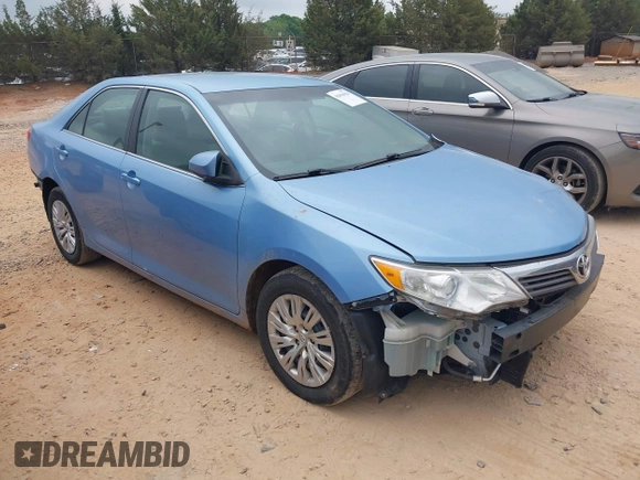 2013 Toyota Camry L with VIN 4T1BF1FK0DU694866, listed as a IAAI auction lot 42096028 with 260,525 mi miles and . Bid and sale history available at DreamBid. Image 1.
