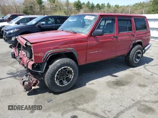 1999 Jeep Cherokee Sport z VIN 1J4FF68S7XL590900, wystawiony jako Copart lot #55098635 z przebiegiem 265 588 mil mil oraz Szkoda całkowita • Salvage title. Historia ofert i sprzedaży dostępna na DreamBid. Obrazek 1.