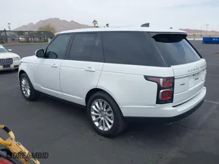 2019 Land Rover Range Rover HSE with VIN SALGS2SV2KA555261, listed as a IAAI auction lot 41924975 with 38,264 mi miles. Bid and sale history available at carsss.com. Image 3.