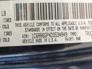 2013 Ram 1500 SLT z VIN 1C6RR6GPXDS534949, wystawiony jako IAAI lot #41959868 z przebiegiem 170 582 mil mil oraz . Historia ofert i sprzedaży dostępna na DreamBid. Obrazek 9.