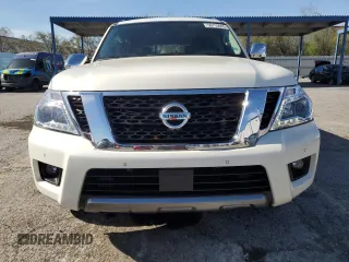 2019 Nissan Armada SL z VIN JN8AY2NDXK9087199, wystawiony jako Copart lot #56715045 z przebiegiem 56 930 mil mil oraz Szkoda całkowita • Salvage title. Historia ofert i sprzedaży dostępna na DreamBid. Obrazek 5.