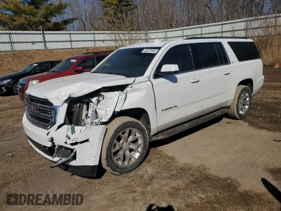 2016 GMC Yukon XL SLT with VIN 1GKS2GKC6GR247553, listed as a Copart auction lot 50373365 with 143,834 mi miles and Clean Title. Bid and sale history available at DreamBid. Image 1.