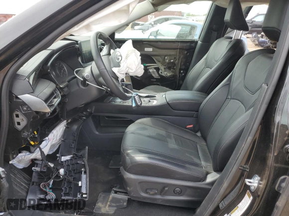 2024 Infiniti QX60 Pure with VIN 5N1DL1ES4RC351400, listed as a Copart auction lot 57036005 with 3,965 mi miles and Salvage title. Bid and sale history available at DreamBid. Image 7.