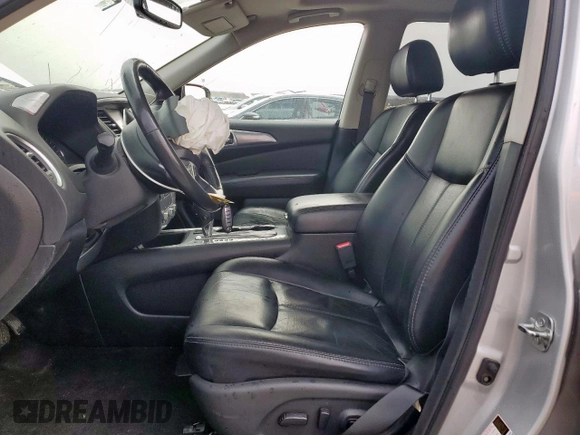 2018 Nissan Pathfinder SV with VIN 5N1DR2MN0JC671320, listed as a Copart auction lot 48250555 with 0 mi miles and Salvage Title. Bid and sale history available at carsss.com. Image 7.