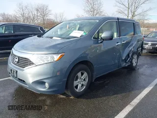 2013 Nissan Quest LE with VIN JN8AE2KP2D9066986, listed as a IAAI auction lot 41022861 with 122,869 mi miles. Bid and sale history available at carsss.com. Image 17.