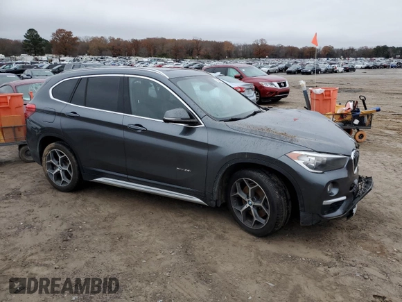 2016 BMW X1 xDrive28i with VIN WBXHT3C30G5F63957, listed as a Copart auction lot 70292992 with 80,040 mi miles. Bid and sale history available at carsss.com. Image 4.