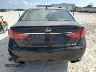 2013 Lexus GS 350 with VIN JTHBE1BL0D5017606, listed as a Copart auction lot 73057324 with 55,507 mi miles and Salvage Title. Bid and sale history available at carsss.com. Image 6.