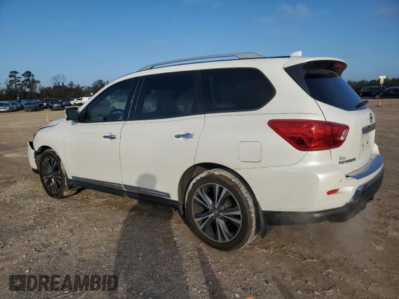 2020 Nissan Pathfinder Platinum with VIN 5N1DR2DN4LC636072, listed as a Copart auction lot 85895634 with 62,497 mi miles and Salvage title. Bid and sale history available at DreamBid. Image 2.