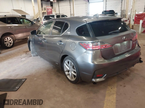 2014 Lexus CT 200h with VIN JTHKD5BH6E2189390, listed as a IAAI auction lot 41950039 with 127,943 mi miles and . Bid and sale history available at DreamBid. Image 3.