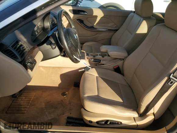 2005 BMW 3 Series 325Ci with VIN WBABW33445PL36026, listed as a Copart auction lot 79964594 with 151,444 mi miles and Clean Title. Bid and sale history available at carsss.com. Image 7.