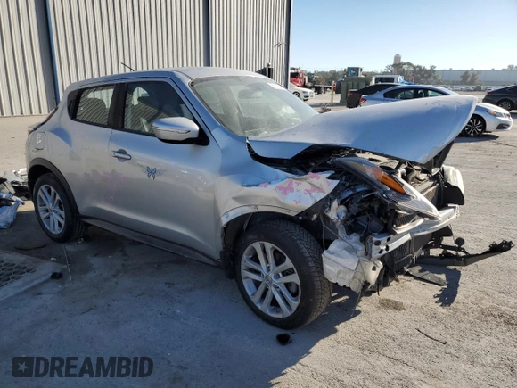 2016 Nissan Juke SL with VIN JN8AF5MR1GT608907, listed as a Copart auction lot 83183814 with 126,070 mi miles and Salvage Title. Bid and sale history available at carsss.com. Image 4.