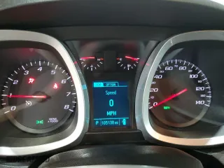 2015 Chevrolet Equinox LT with VIN 1GNALBEK7FZ111934, listed as a Copart auction lot 49809295 with 105,138 mi miles and Salvage Title. Bid and sale history available at carsss.com. Image 9.