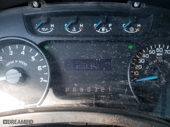 2014 Ford F-150 XL with VIN 1FTMF1CM8EFB74181, listed as a Copart auction lot 45037145 with 53,284 mi miles and Salvage Title. Bid and sale history available at carsss.com. Image 9.