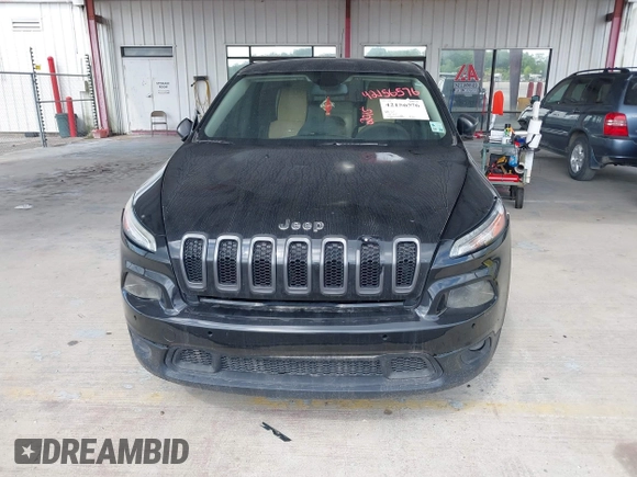 2015 Jeep Cherokee Sport with VIN 1C4PJLAB2FW539397, listed as a IAAI auction lot 42156576 with 120,409 mi miles. Bid and sale history available at carsss.com. Image 12.