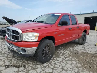 2007 Dodge 1500 SLT with VIN 1D7HU18247S271926, listed as a Copart auction lot 53513705 with 234,423 mi miles and Clean Title. Bid and sale history available at carsss.com. Image 1.