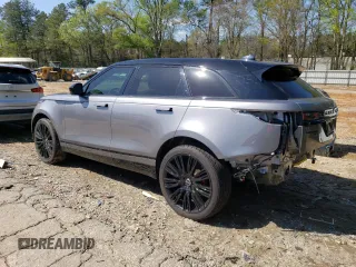 2021 Land Rover Range Rover Velar R-Dynamic S with VIN SALYT2EX5MA323352, listed as a Copart auction lot 46099283 with 14,030 mi miles. Bid and sale history available at carsss.com. Image 2.