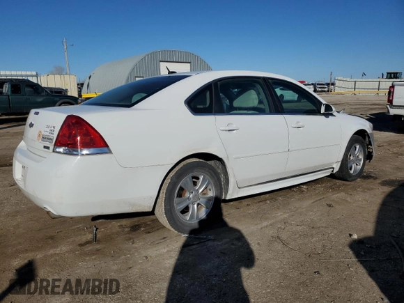 2012 Chevrolet Impala LS Fleet с VIN 2G1WF5E31C1264130, выставлен на аукционе Copart как лот 42772405 с пробегом 144 525 миль миль и Чистый • Clean title. История ставок и продаж доступна на DreamBid. Изображение 3.