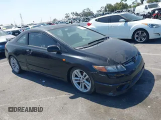 2006 Honda Civic Si z VIN 2HGFG21596H713089, wystawiony jako IAAI lot #42407459 z przebiegiem 156 842 mil mil oraz . Historia ofert i sprzedaży dostępna na DreamBid. Obrazek 1.