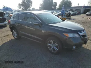 2014 Acura RDX Tech Pkg with VIN 5J8TB3H57EL014204, listed as a Copart auction lot 87040324 with 170,628 mi miles and Salvage Title. Bid and sale history available at carsss.com. Image 4.