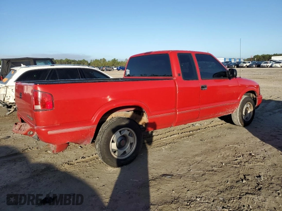 1999 GMC Sonoma SLS with VIN 1GTCS1947X8528794, listed as a Copart auction lot 85357004 with 126,841 mi miles and Salvage Title. Bid and sale history available at carsss.com. Image 3.