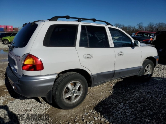 2002 Hyundai Santa Fe GLS with VIN KM8SC73D92U238329, listed as a Copart auction lot 85216264 with 107,371 mi miles and Salvage Title. Bid and sale history available at carsss.com. Image 3.