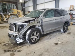 2017 Honda Pilot EX with VIN 5FNYF6H3XHB090449, listed as a Copart auction lot 45723825 with 98,778 mi miles and Salvage Title. Bid and sale history available at DreamBid. Image 1.