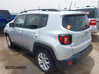 2018 Jeep Renegade Latitude with VIN ZACCJABB2JPJ56502, listed as a IAAI auction lot 42380142 with 39,740 mi miles and . Bid and sale history available at DreamBid. Image 3.