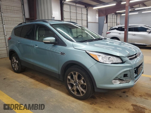 2013 Ford Escape SEL with VIN 1FMCU9H93DUB60294, listed as a Copart auction lot 50298645 with 200,954 mi miles and Salvage Title. Bid and sale history available at DreamBid. Image 4.