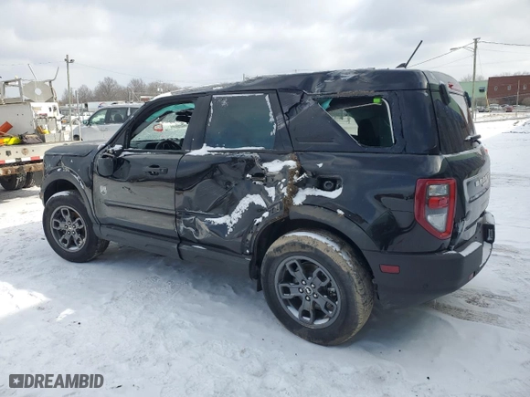 2022 Ford Bronco Sport Big Bend with VIN 3FMCR9B67NRE35030, listed as a Copart auction lot 45177635 with NaN miles and Salvage Title. Bid and sale history available at carsss.com. Image 2.