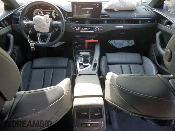 2021 Audi A5 Sportback S line Premium Plus with VIN WAUFACF5XMA025416, listed as a Copart auction lot 59940993 with 13,578 mi miles. Bid and sale history available at carsss.com. Image 8.