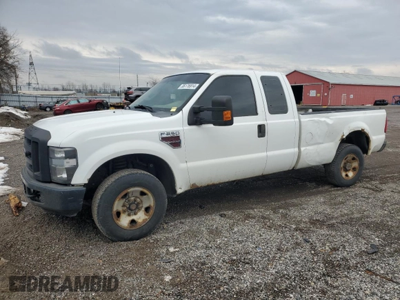2008 Ford Super Duty F-250 SRW XL with VIN 1FTSX20R28EC80064, listed as a Copart auction lot 86176914 with 382,622 mi miles and Clean Title. Bid and sale history available at carsss.com. Image 1.