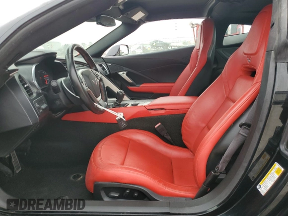 2015 Chevrolet Corvette 2LT with VIN 1G1YC2D7XF5100754, listed as a Copart auction lot 82819574 with 6,030 mi miles and Non Repairable. Bid and sale history available at carsss.com. Image 7.