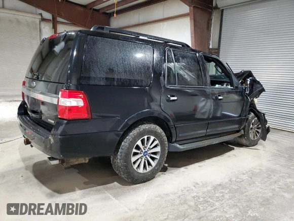 2017 Ford Expedition XLT z VIN 1FMJU1JTXHEA59168, wystawiony jako Copart lot #54131485 z przebiegiem 145 067 mil mil oraz Szkoda całkowita • Salvage title. Historia ofert i sprzedaży dostępna na DreamBid. Obrazek 3.