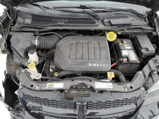 2017 Dodge Grand Caravan SE with VIN 2C4RDGBG2HR629291, listed as a Copart auction lot 46472625 with 164,108 mi miles and Salvage Title. Bid and sale history available at DreamBid. Image 12.