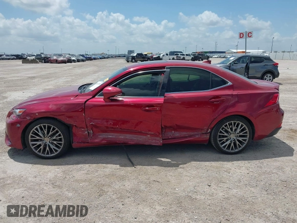 2015 Lexus IS 250 with VIN JTHBF1D2XF5077235, listed as a IAAI auction lot 42562762 with 104,674 mi miles and . Bid and sale history available at DreamBid. Image 14.