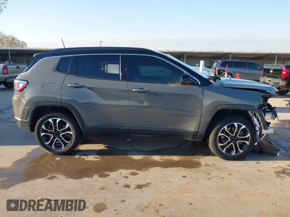 2024 Jeep Compass Limited с VIN 3C4NJDCN9RT589163, выставлен на аукционе IAAI как лот 41327216 с пробегом Не указан миль и . История ставок и продаж доступна на DreamBid. Изображение 14.
