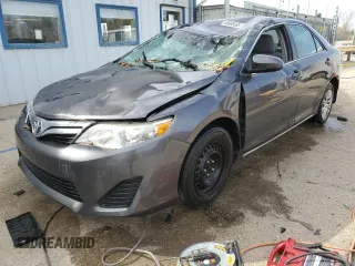 2014 Toyota Camry L with VIN 4T1BF1FK0EU424019, listed as a Copart auction lot 53088585 with 185,010 mi miles and Salvage Title. Bid and sale history available at DreamBid. Image 1.