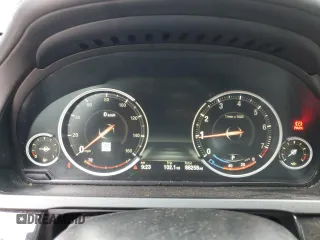 2014 BMW 7 Series 740Li with VIN WBAYE4C56ED138285, listed as a Copart auction lot 84256374 with 88,258 mi miles and Salvage Title. Bid and sale history available at carsss.com. Image 9.