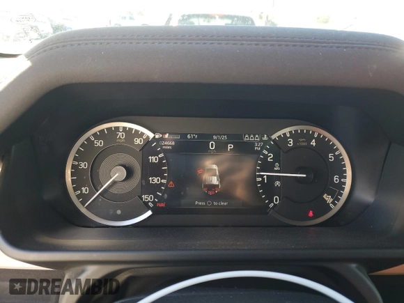 2023 Land Rover Defender S with VIN SALEJ7EX5P2110681, listed as a Copart auction lot 41668255 with 24,668 mi miles and Non repairable. Bid and sale history available at DreamBid. Image 9.