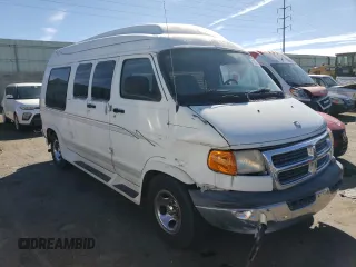 2000 Dodge Cargo Conversion with VIN 2B6HB11Y6YK163726, listed as a Copart auction lot 73036594 with 109,385 mi miles and Salvage Title. Bid and sale history available at carsss.com. Image 4.