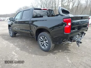 2025 Chevrolet Silverado 1500 with VIN 2GCUKEED9S1109083, listed as a IAAI auction lot 41785793 with 1,546 mi miles and . Bid and sale history available at DreamBid. Image 3.