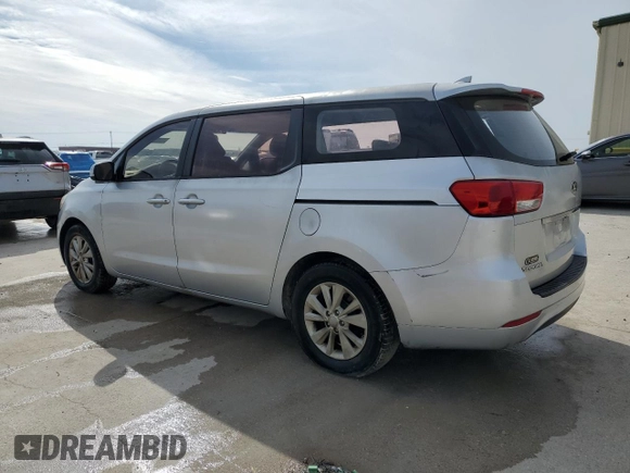 2016 Kia Sedona L with VIN KNDMA5C16G6206463, listed as a Copart auction lot 45332245 with 148,462 mi miles and Salvage Title. Bid and sale history available at carsss.com. Image 2.